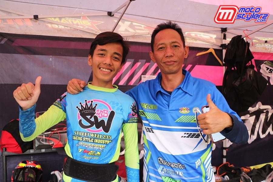 Fillah Andika & Hendra (Ayah)-Kompak Dukung Terus Road Race Jawa Barat-min