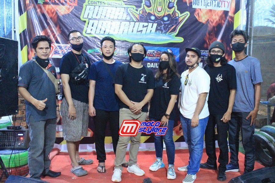 Ifay Ministore, Ari Seven Star & Rio RVM-Sponsor Setia, Kompak Dukung Perkembangan Modifikasi Sumsel