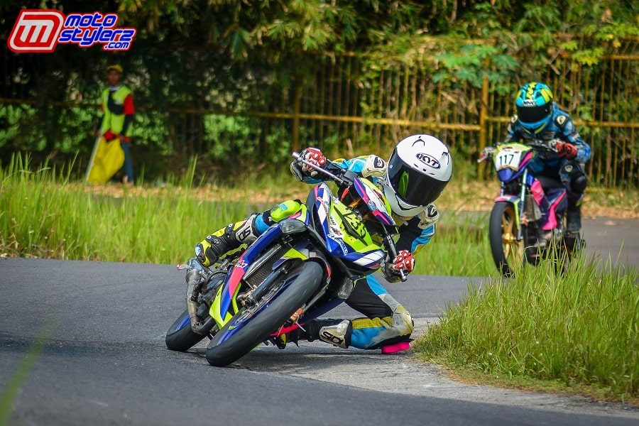 Owner Street Well Fillah Andika yang juga ikut balap di kelas bebek 4T TU 150cc Novice