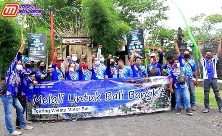 Peserta Touring-Diikuti 30 Member YRFI Bali