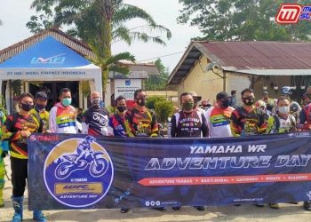 Yamaha WR Adventure Day-Baksos Sambil Terabas, Di Pimpin Kapolres Bangka Barat, Di Dampingi Perwakilan Yamaha Babel & Bangka Barat