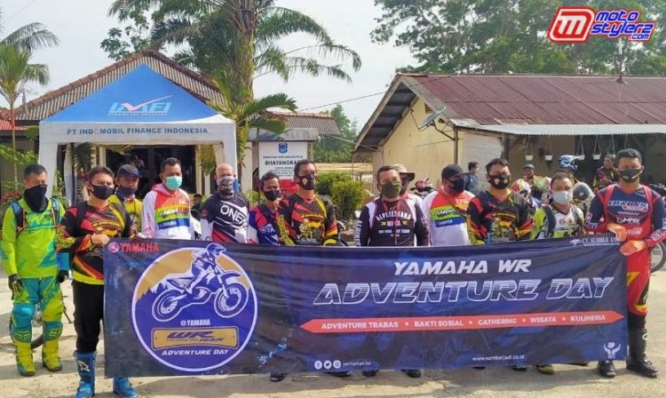 Yamaha WR Adventure Day-Baksos Sambil Terabas, Di Pimpin Kapolres Bangka Barat, Di Dampingi Perwakilan Yamaha Babel & Bangka Barat