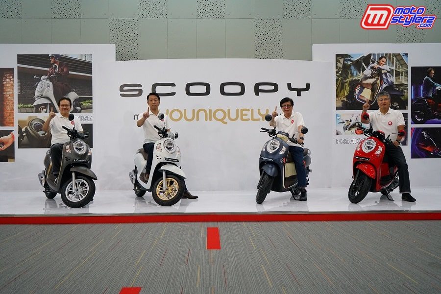 Ada 4 Varian dan 8 Pilihan Warna All New Honda Scoopy-Siap Memanjakan Pengendara Setia Honda