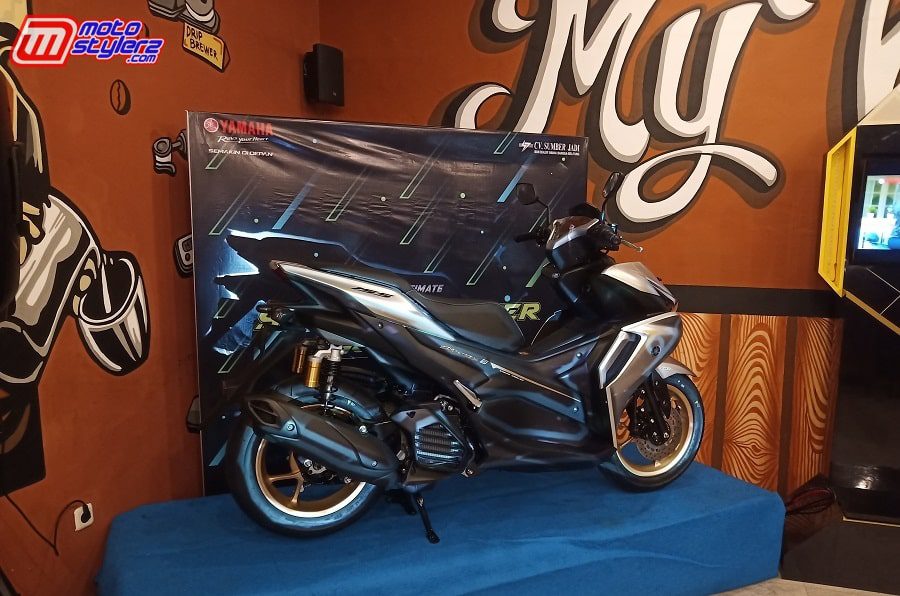 All New Aerox 155 Connected Menyajikan Fitur Baru & Perfroma Maksimal