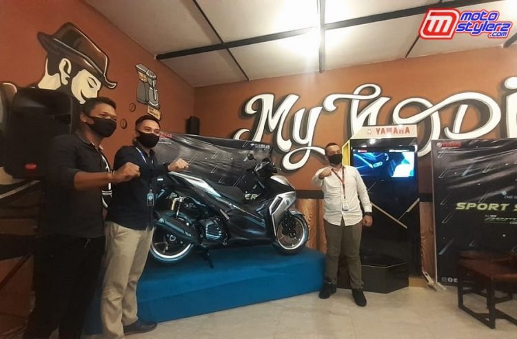 Lounching All New Aerox 155 Connected di Bangka-Dihadiri Banyak Komunitas Yamaha