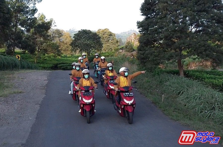 Nikmati Keindahan Alam-Jadi Pengalaman Touring Generasi 125, Tetap Mengedepankan Safety Riding