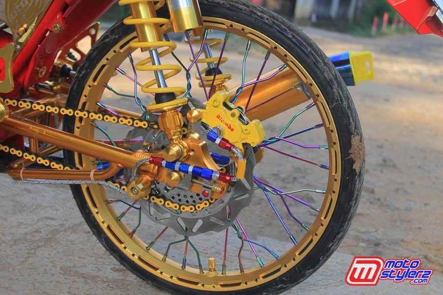 Roda Blk-Dikawal Swingarm Bpro, Tromolnya Custom Bro