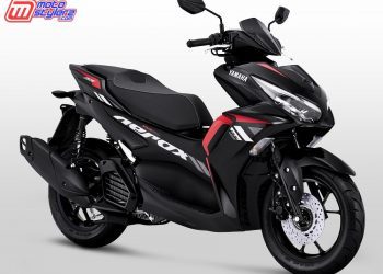 All New Aerox 155 Connected-Std Black Red Siap Memanjakan Konsumen