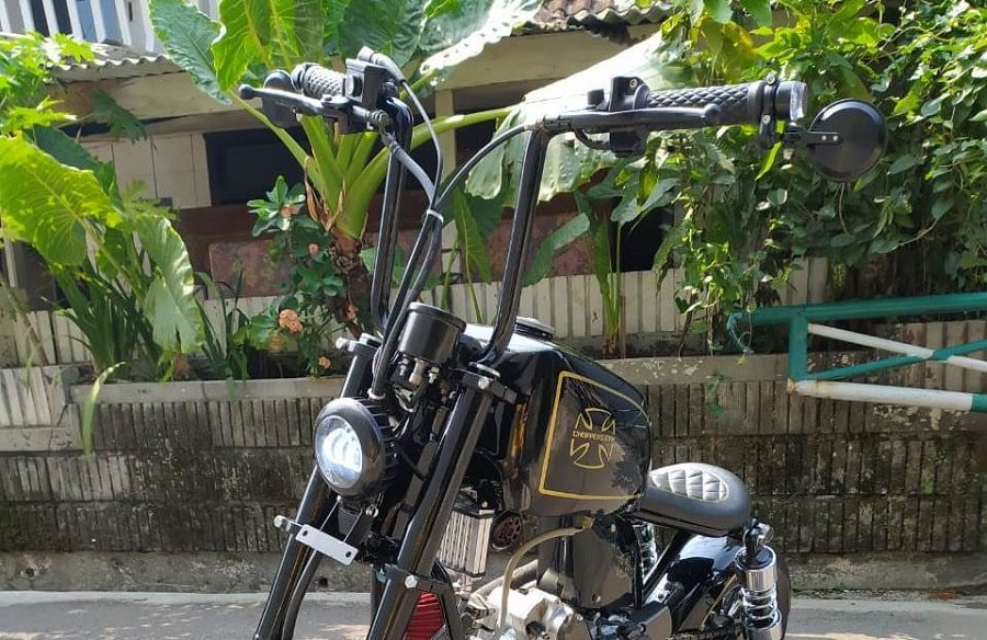 Handle Bar-Custom Ape Hanger, Sesuai Pakem Chopper Bike