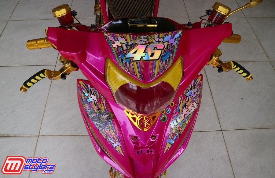 Uniform-Pink Magenta Jelas Lebih Menggoda