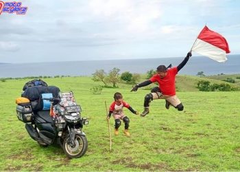 Lilik Gunawan dan Balda-Kembali Harumkan Indonesia Di Moment Ride to East Bareng All New NMAX 155 Connected-ABS
