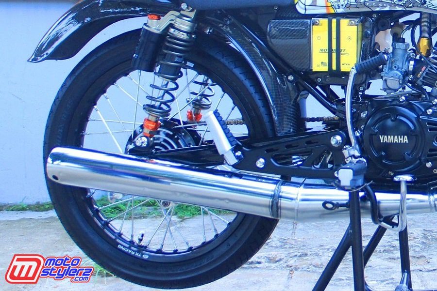 Roda Blk-Smooth Bareng Suspensi KTC & Arm DKT