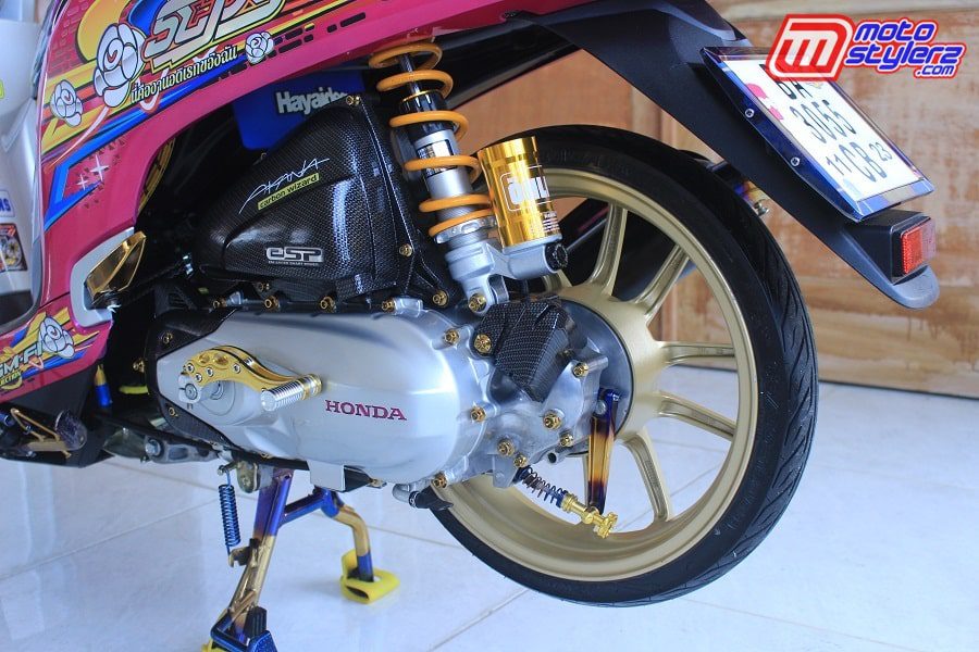 Suspensi Ohlins-Ampuh Jadi Detailing CVT Area