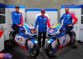 Tom Lüthi & Bo Bendsneyder-Siap Bela Pertamina Mandalika SAG Team Di Kelas Moto2