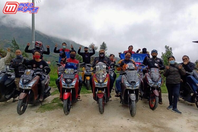 Touring Kuliner & Wisata Pegunungan Komunitas MAXI Yamaha Jawa Tengah