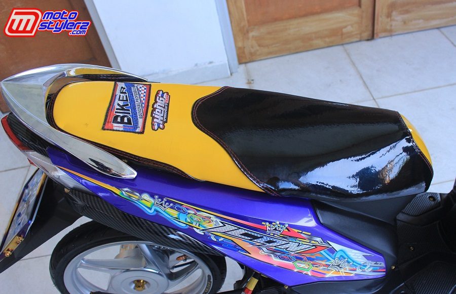 Jok Biker-Penyeimbang Trendi Repaint Bodiwork