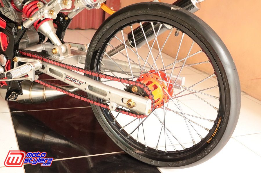 Swingarm DKT-Jitu Mengawal Kinerja Pelek Takasago