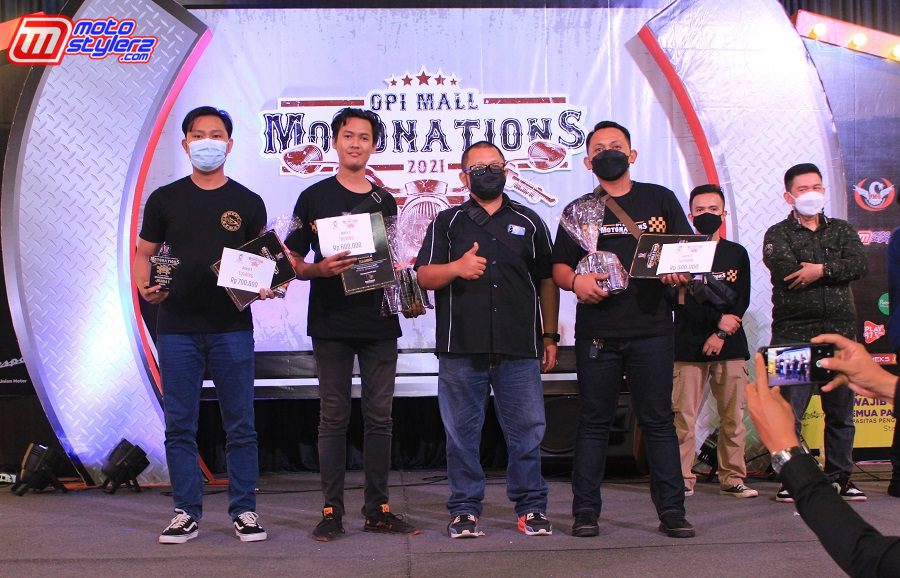 Jawara Touring Style di Dampingin Pihak Samurai Paint