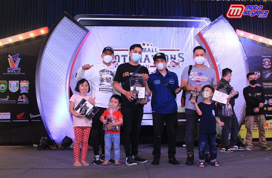 Podium Restorasi Original Didampingi Ipoell Motostylerz