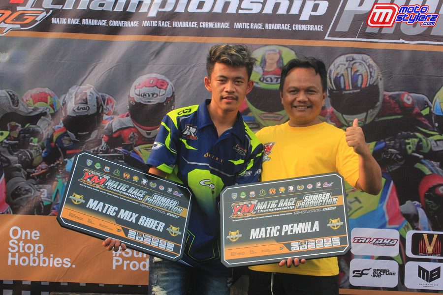 Anggi Gianturi (JU Matic Pemula & Matic Mix Rider)-Event YM Racing Layak Dinantikan