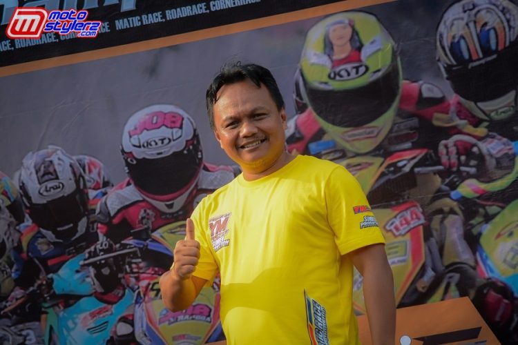Yodi Rustandi (Owner YM Racing)-Jadi Sponsor Utama Matic Race Cimahi