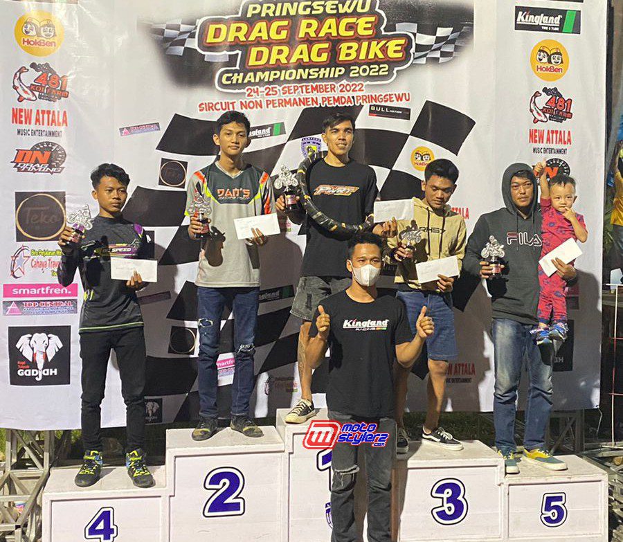 Podium Kedua Berhasil Diraih Nino DW dari Dans Racing Team