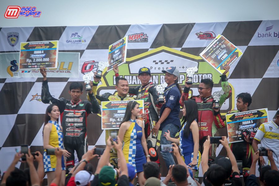 Hebohnya Podium Kelas Exrider, Hadiahnya Super Hedon