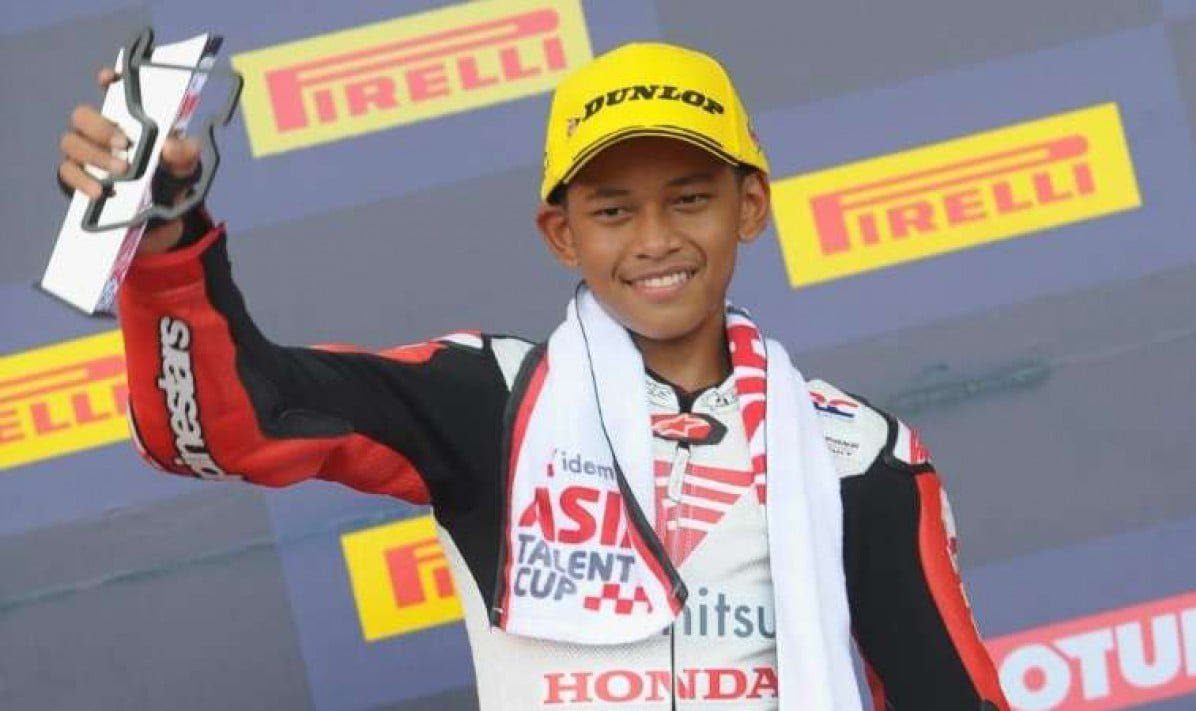 Veda Ega Pratama-Raih Podium Pertama di Race 1 & 2