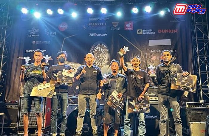 Juara Street Bike Style Didampingi Indra Gunawan, Public Relation PT Daya Adicipta Motora