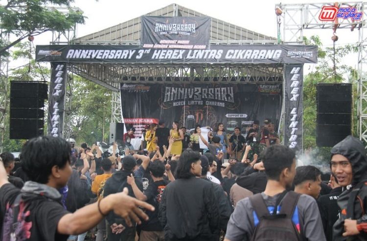 Anniv3sary Herex Lintas Cikarang Dihelat Special di Kawasan Cibitung
