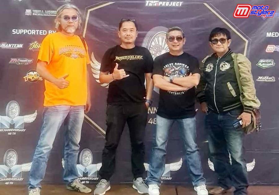Teguh M Arief (Owner TZM Project) Ditemani Management & Crew Motostylerz
