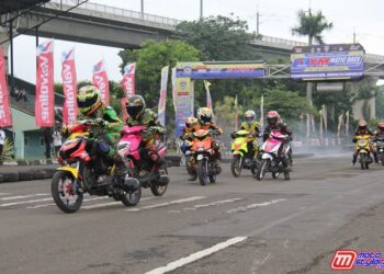 383 Stater Sukseskan Momen Perdana Valvomine YM Racing Matic Race (Ciimahi)