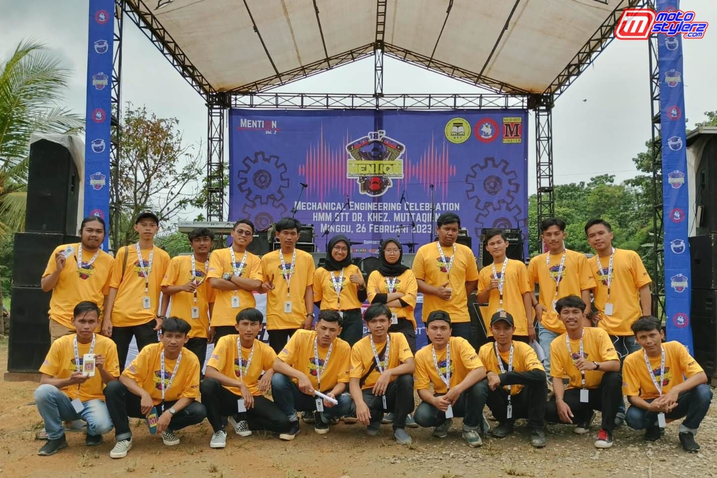 Himpunan Mahasiswa Mesin STT DR. Khez. Muttaqien Selaku Penyelenggara Event Mention