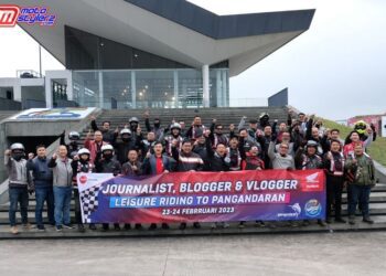 Peserta Leisure Riding Bersama Managemen PT DAM Kompak Ngaspal Bareng