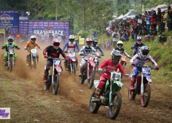 Sirkuit Yonif Rider 303, Cibuluh, Garut Sukses Jadi Perhelatan AMP Grasstrack (19/2-23)