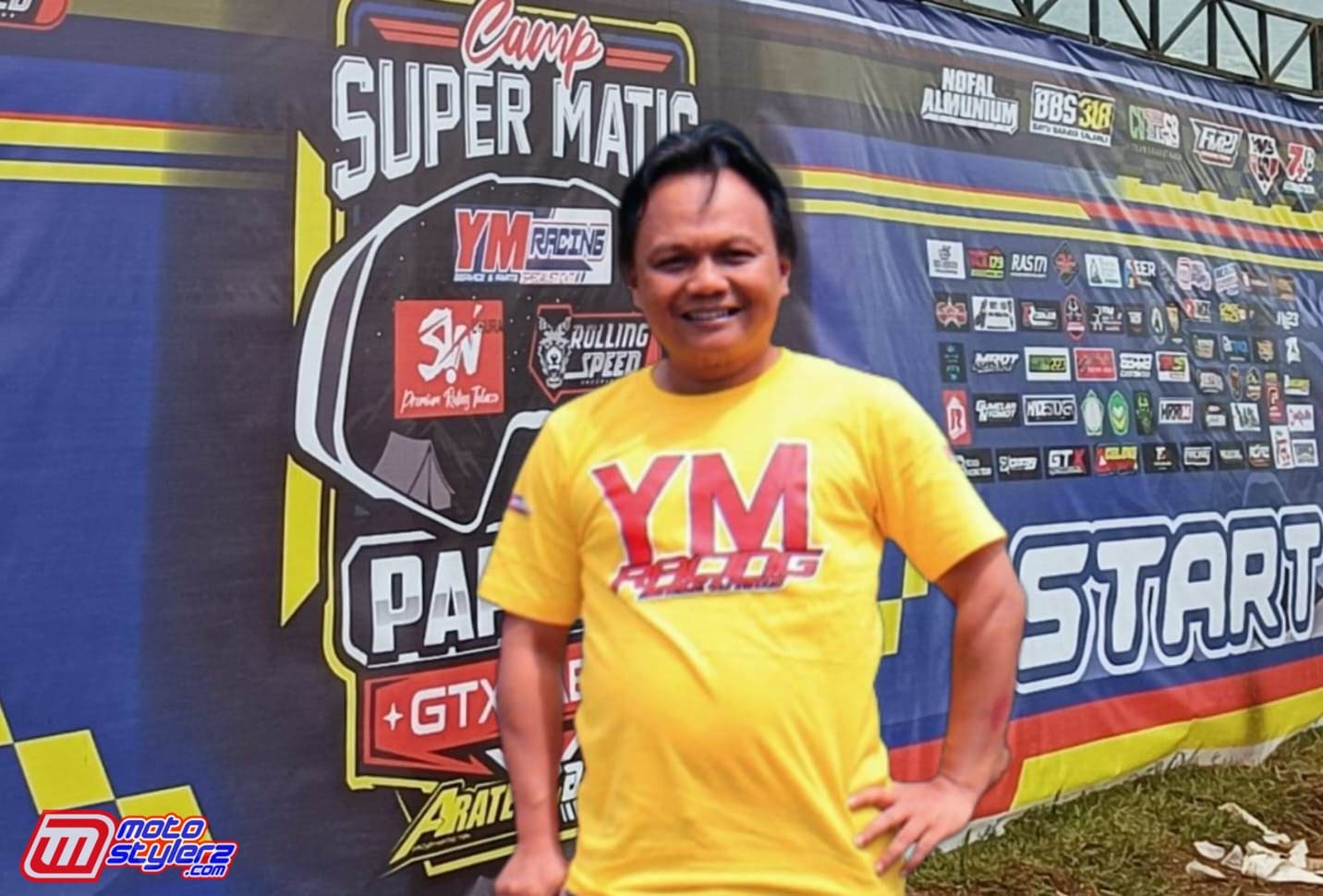 Yodi Rustandi (Nahkoda YM Racing)-Dukungannya Bikin Meriah Grasstracker Matic Jabar