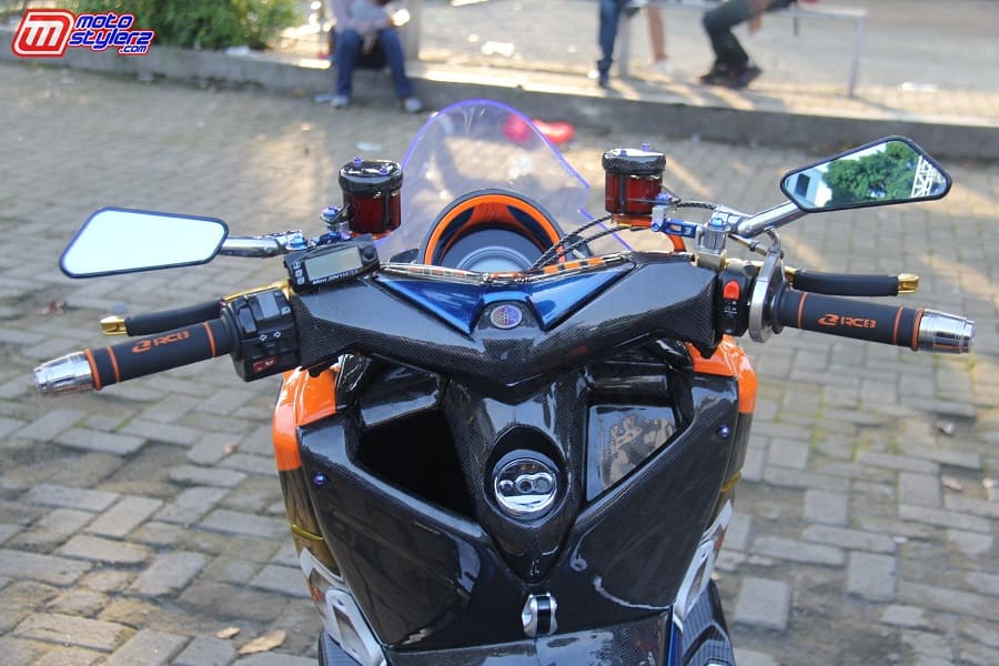 Cover Stang-Tonjolkan Karbon Forged & Multi Aseso