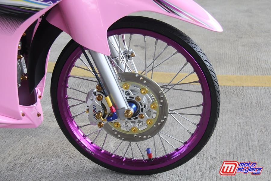 Roda Depan-Dipakemin Duet Disc & Kaliper Nissin
