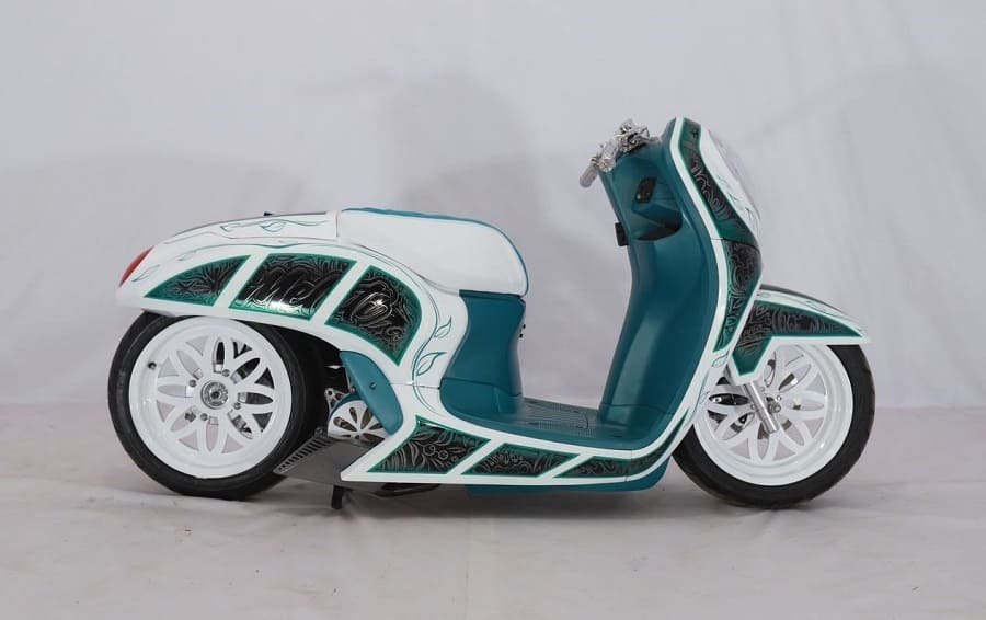 Honda Scoopy Milik Saharudin Raih Juara Nasional Kategori Matic & Cub