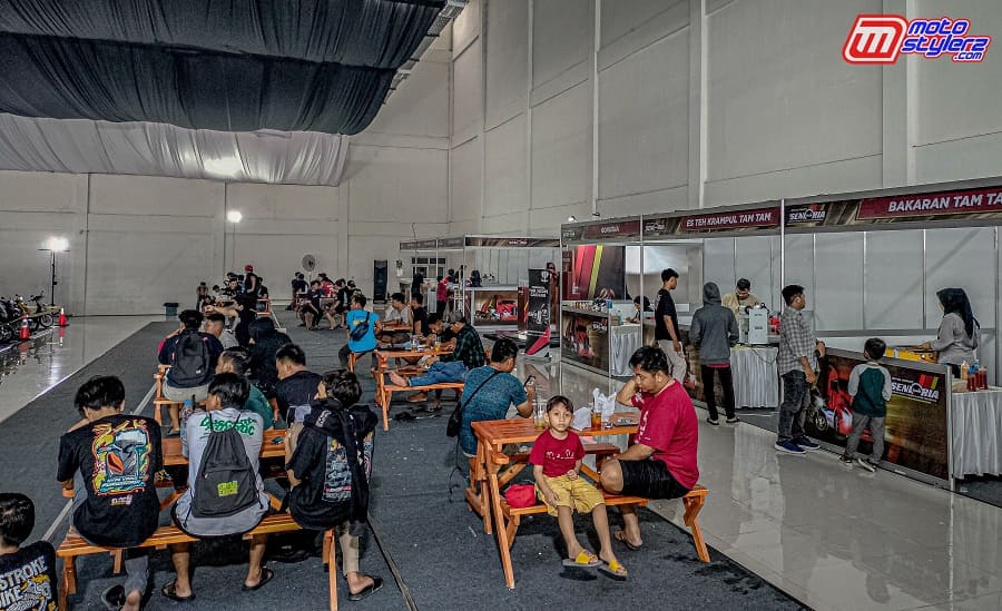 Dimanjakan Booth Booth Kuliner