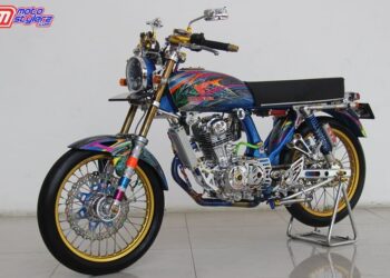 CB 100 Classic Modif by bro Gepeng