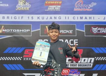 Juna Octavian Puncaki Bebek 4T ECU STD 150cc 16TH Road Race Cimahi