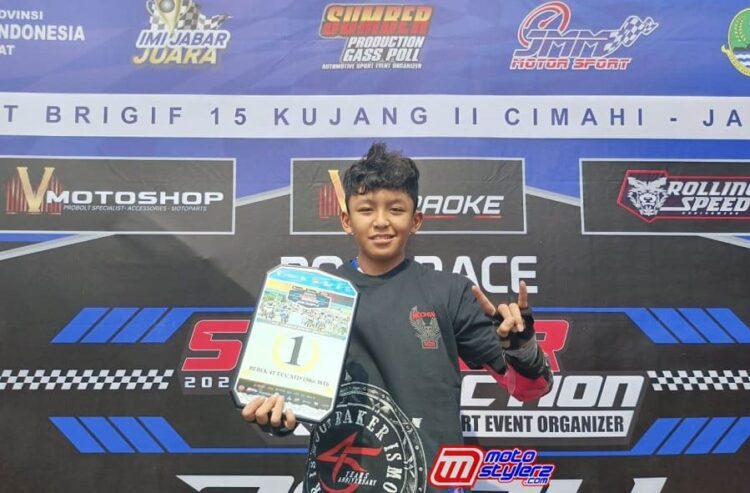 Juna Octavian Puncaki Bebek 4T ECU STD 150cc 16TH Road Race Cimahi