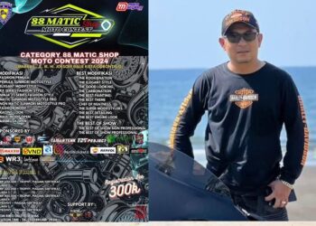 Teguh M Arief (Owner TZM Project Group) Siap Dukung 88 Matic Shop Motocontest (Gorontalo)