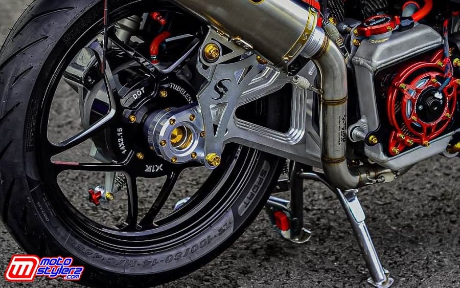 Kaki Kaki-Upgrade Velg X1R & Swingarm Vietnam