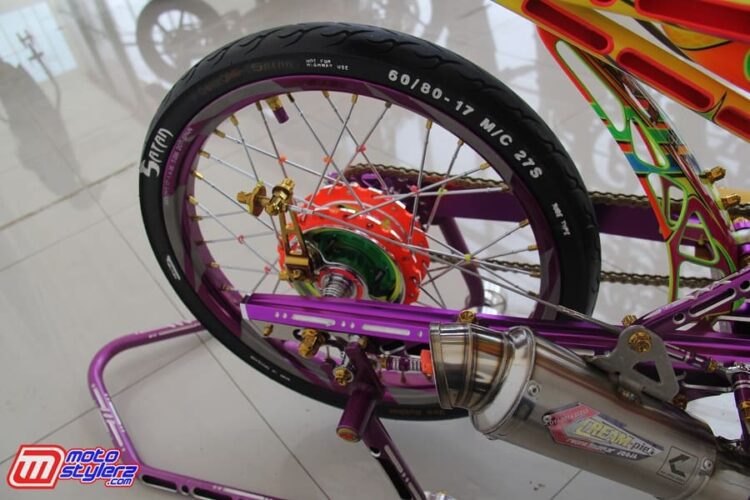 Kaki kaki-Dikawal Swingarm WRP, Rodanya Wajib Langsing