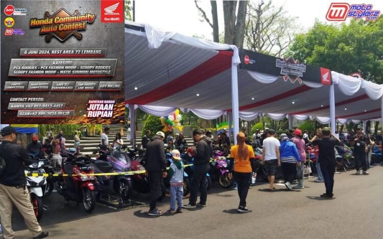 Animo Tinggi Modifikator & Masyarakat Bandung Saat Menyaksikan Honda Community Auto Contest 2023