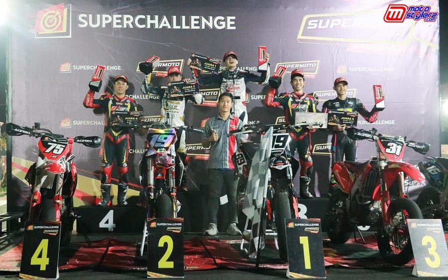 Podium Race Kedua FFA 250-Maliki Somma Pertama, Yaasin Somma Kedua