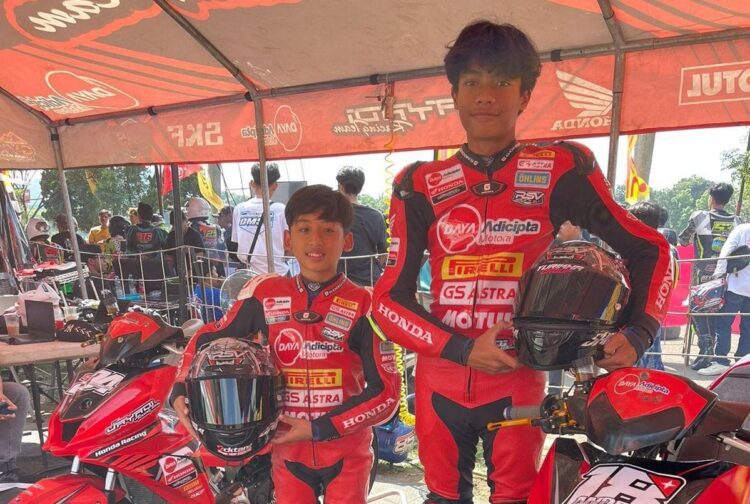 Dua Pebalap Honda Daya Jayadi Racing Team Raih Hasil Positif Seri Perdana Kejurda Road Race Jabar 2024