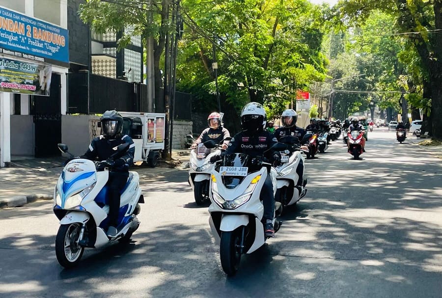 DAM Gelar ‘Mabar Varian PCX’ Jalin Silaturahmi Bersama Komunitas Sepeda Motor Honda